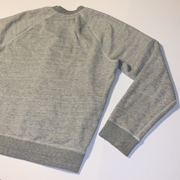 Roots Canada Grey Thick Jersey Cotton Sweater Jacket - Women’s Size XL - Picture 6 of 10